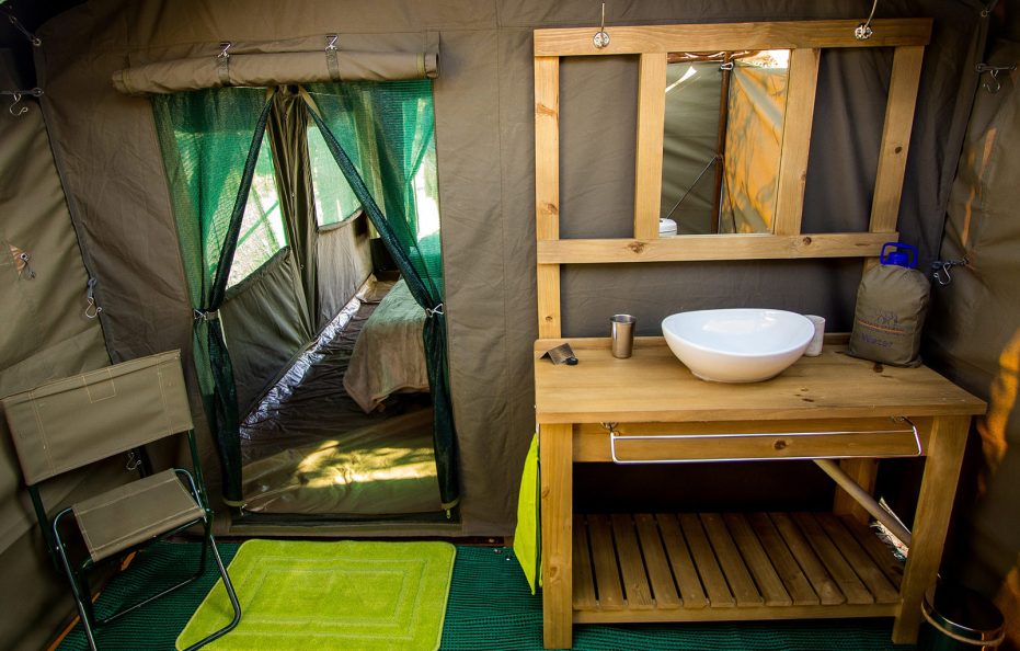 En-suite Meru tents