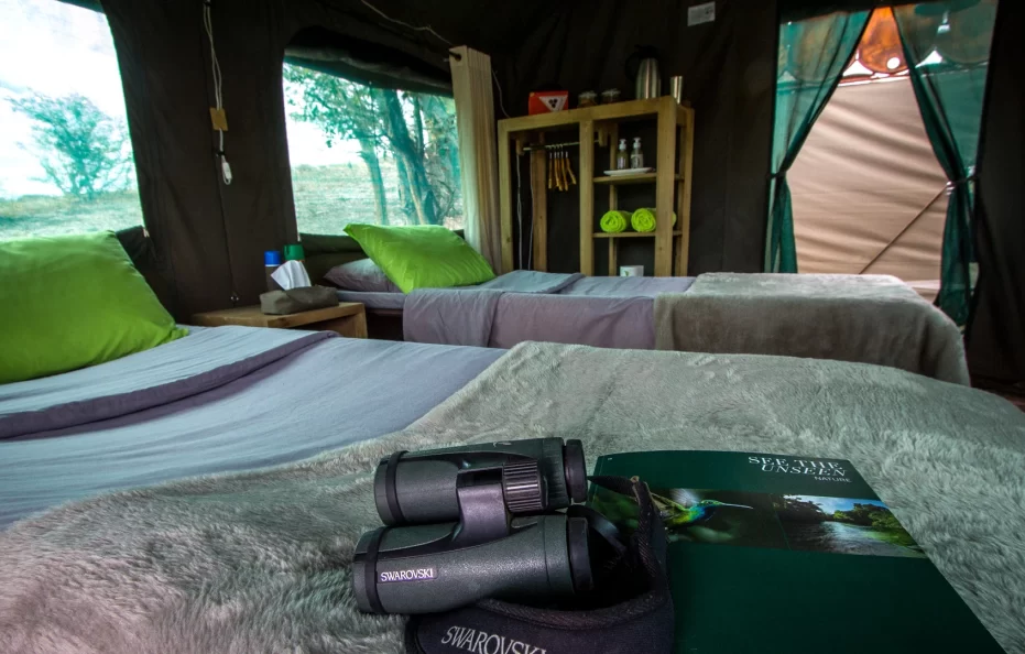 En-suite Meru tents