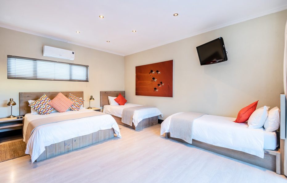 Triple en-suite rooms