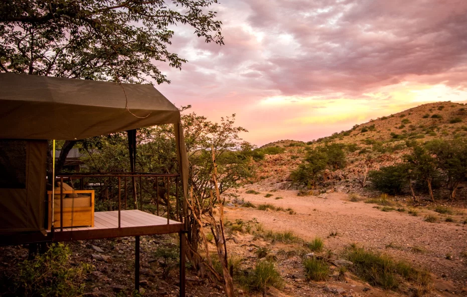 En-suite Meru tents
